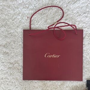 Cartier Burgundy Women's Bag